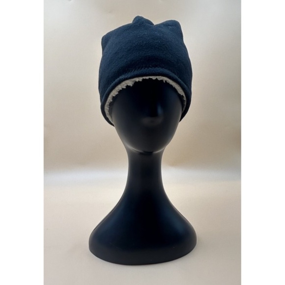Unbranded Black Soot Fleece Beanie Faux‎ Fur Lined Winter Hat UB163233 One Size